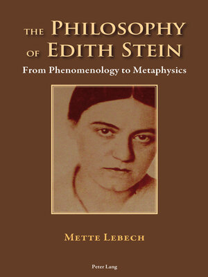 cover image of The Philosophy of Edith Stein